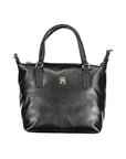 Tommy Hilfiger Black Polyester Handbag