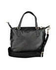 Tommy Hilfiger Black Polyester Handbag