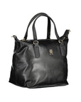 Tommy Hilfiger Black Polyester Handbag
