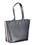 Tommy Hilfiger Blue Polyester Handbag