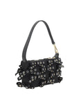 Ganni Denim Butterfly Bow Shoulder Bag