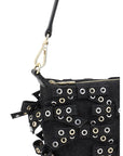 Ganni Denim Butterfly Bow Shoulder Bag