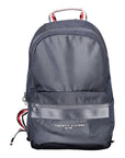 Tommy Hilfiger Blue Polyester Men Backpack