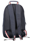 Tommy Hilfiger Blue Polyester Men Backpack