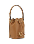 Valentino Garavani Mini Vlogo Drawstring Bucket Bag