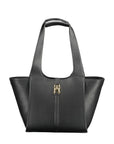 Tommy Hilfiger Black Polyethylene Women Handbag