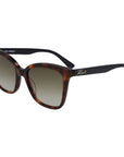 Karl Lagerfeld Brown Acetate Sunglasses