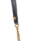 Elegant Contrast Leather Handbag