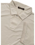 Loro Piana Gray Cotton Polo Shirt