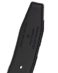 Tom Ford Black And White Leather Belt