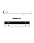 Tom Ford Black And White Leather Belt