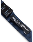 Dolce & Gabbana Blue Silk Ties & Bowty