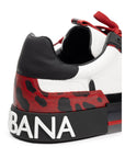 Dolce & Gabbana Black And White Leather Sneaker