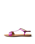Salvatore Ferragamo Elegant Purple Summer Sandals