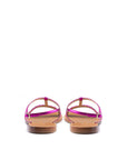 Salvatore Ferragamo Elegant Purple Summer Sandals