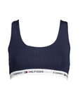 Tommy Hilfiger Blue Cotton Women Sports Bra