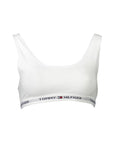 Tommy Hilfiger White Cotton Women Sports Bra