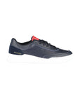 Tommy Hilfiger Blue Leather Men Sneaker