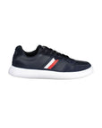 Tommy Hilfiger Blue Leather Men Sneaker