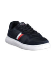 Tommy Hilfiger Blue Leather Men Sneaker