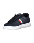 Tommy Hilfiger Blue Leather Men Sneaker