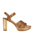 Ralph Lauren Brown Leather Sandal