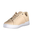 Tommy Hilfiger Pink Leather Women Sneaker