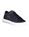 Tommy Hilfiger Blue Polyester Men Sneaker