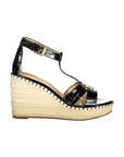 Ralph Lauren Black Polyester Sandal