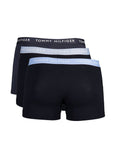Tommy Hilfiger Black Cotton Men Trunk