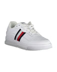 Tommy Hilfiger White Leather Men Sneaker