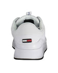 Tommy Hilfiger White Polyethylene Men Sneaker