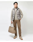 Herno Gray Silk Vest