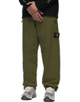 Stone Island Green Cotton Jeans & Pant