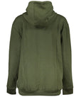 Cavalli Class Green Cotton Sweater