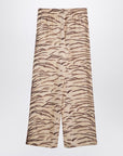 Stella McCartney Stella McCartney Silk pants with tiger print