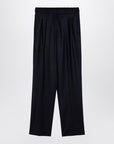 Stella McCartney Stella McCartney Navy wool pleated trousers