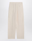 Stella McCartney Stella McCartney Wide butter-coloured pants in linen blend