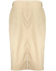 Gant Beige Cotton Women Skirt
