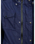 Herno Blue Linen Jacket
