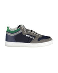 Gas Blue Polyester Sneaker