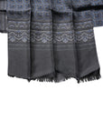 Dolce & Gabbana Dark Blue Fantasy Silk Neck Wrap Shawl Scarf