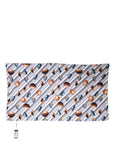 Dolce & Gabbana Multicolor Stripes Seashells Beach Towel