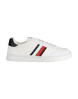 Tommy Hilfiger White Polyester Men Sneaker