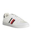 Tommy Hilfiger White Polyester Men Sneaker