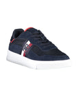 Tommy Hilfiger Blue Polyester Men Sneaker