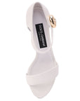 Dolce & Gabbana White Calfskin Calfskin Calfskin Pump