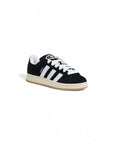 Adidas Black Suede Leather Sneaker