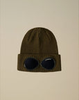 C.P. Company Black Wool Hats & Cap