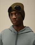 C.P. Company Black Wool Hats & Cap